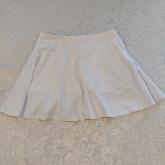 All In Motion White Active Skort - Picture 1 of 7